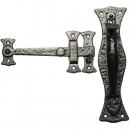 Kirkpatrick Thumb Latch in Black Argent or Pewter