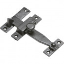 Kirkpatrick Surface Latch Bar in Black Argent Or Pewter Finish