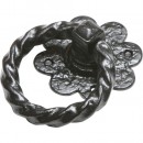 Kirkpatrick Ring Handle in Black Argent Or Pewter Finish