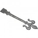 Kirkpatrick T Hinge Fronts in Black Argent or Pewter