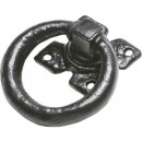 Kirkpatrick Ring Handle in Black Argent Or Pewter Finish