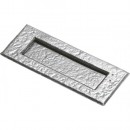 Kirkpatrick Door Letter Box Plate in Pewter