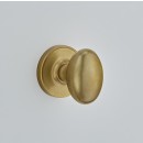 Croft Large Oval Door Knobs Concealed Rose Brass Bronze Chrome Nickel