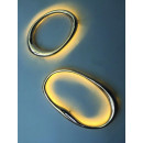 Philip Watts Small Loop Light Aluminium Brass Or Bronze