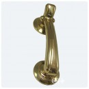 Door knocker in Polished Brass