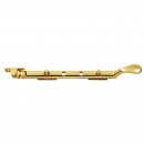 Spoon End Casement Stay in Brass