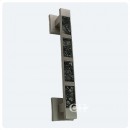 Tigrata Pull Handles In Pearl Nickel With Infill