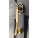 Philip Watts Sunburst Door Knocker In Brass or Bronze