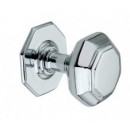 Octagonal Centre Door Knob Various Finishes