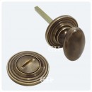 British Handmade Reeded Turn And Release in Chrome Nickel Brass or Bronze