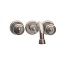 Rocky Mountain Wall Mounted Bronze Taps. Round Roses. Various Finishes.