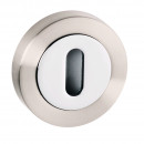 Designer Escutcheon Nickel and Chrome Finishes