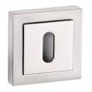 Square Designer Escutcheon Nickel Finishes