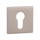 Slimline Square Escutcheon in Various Finishes