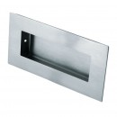 Satin Stainless Steel Sliding Door Flush Pull