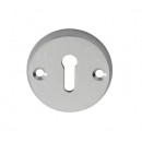 Keyhole Lock Escutcheon Chrome